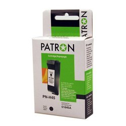 Картридж PATRON для HP PN-H45 BLACK (51645A) (CI-HP-51645A-B-PN) ― 
