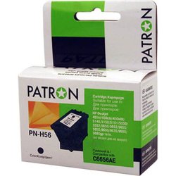Картридж PATRON для HP PN-H56 BLACK (C6656AE) (CI-HP-C6656AE-B-PN)