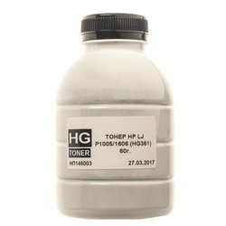 Тонер HP LJ P1005/1606, 60 г HG (HG361-060) ― 