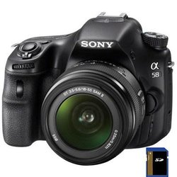 Цифровой фотоаппарат SONY Alpha A58 + 18-55 kit (SLTA58K.CEC)