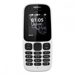 Мобильный телефон Nokia 105 DS New White (A00028316)