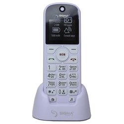 Мобильный телефон Sigma Comfort 50 Senior White (4827798212424)