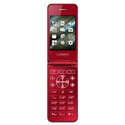 Мобильный телефон Sigma X-style 28 flip Dual Sim Red (4827798524633)