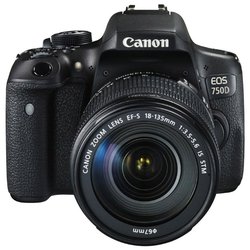 Зеркальный фотоаппарат Canon EOS 750D kit (18-55mm) EF-S DC III
