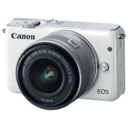 Цифровой фотоаппарат Canon EOS M10 + 15-45 IS STM Kit White (0922C040)