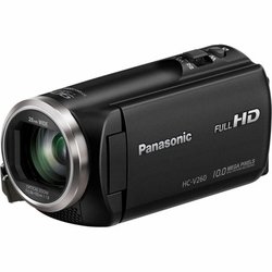 Цифровая видеокамера PANASONIC HC-V260 Black (HC-V260EE-K) ― 