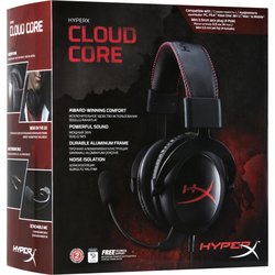 Наушники Kingston HyperX Cloud Core Gaming Headset Black (KHX-HSCC-BK-BR)