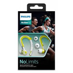 Наушники PHILIPS SHQ3400 ActionFit Lemon Frost (SHQ3400LF/00)