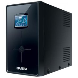 Источник бесперебойного питания SVEN Pro+ 1000 LCD USB