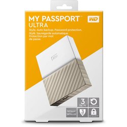 Внешний жесткий диск 2.5" 3TB My Passport Ultra Western Digital (WDBFKT0030BGD-WESN)