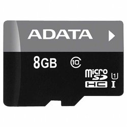 Карта памяти A-DATA 8GB microSD class 10 UHS-I (AUSDH8GUICL10-R) ― 