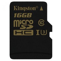 Карта памяти Kingston 16GB microSDHC class 10 UHS-I U3 (SDCG/16GBSP) ― 