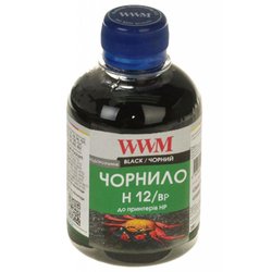 Чернила WWM HP №10/11/12 200г Black 200г pigmented (H12/BP) ― 
