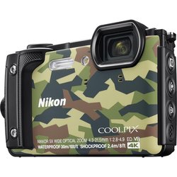 Цифровой фотоаппарат Nikon Coolpix W300 Camouflage Holiday kit (VQA073K001)