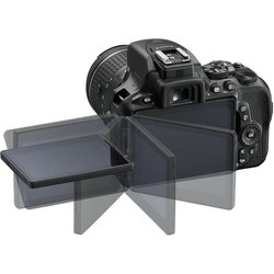 Цифровой фотоаппарат Nikon D5600 AF-P 18-55 VR + AF-P 70-300 VR Kit (VBA500K004)