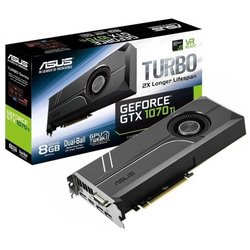 Видеокарта ASUS GeForce GTX1070 Ti 8192Mb TURBO (TURBO-GTX1070TI-8G) ― 