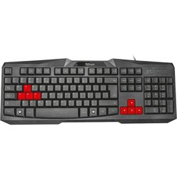 Клавиатура Trust Ziva gaming keyboard UKR (22114) ― 