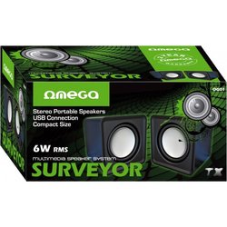 Акустическая система OMEGA OG-01 SURVEYOR 6W black USB (OG01)