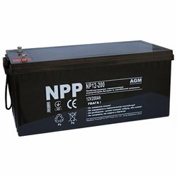 Батарея к ИБП NPP 12В 200 Ач (NP12-200) ― 