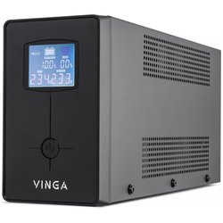 Источник бесперебойного питания Vinga LCD 600VA metal case with USB+RJ11 (VPC-600MU) ― 