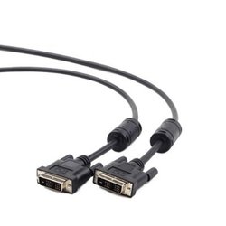 Кабель мультимедийный DVI to DVI 18pin, 1.8m Cablexpert (CC-DVI-BK-6) ― 