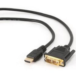 Кабель мультимедийный HDMI to DVI 18+1pin M, 7.5m Cablexpert (CC-HDMI-DVI-7.5MC) ― 