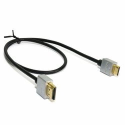 Кабель мультимедийный HDMI A to HDMI C (mini), 0.5m EXTRADIGITAL (KBH1601) ― 