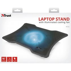 Подставка для ноутбука Trust Acul Laptop Stand with Illiminated cooling fan (21996)