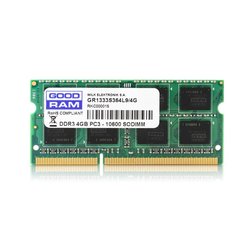 Модуль памяти для ноутбука SoDIMM DDR3 2GB 1600 MHz GOODRAM (GR1600S3V64L11/2G)
