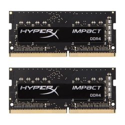 Модуль памяти для ноутбука SoDIMM DDR4 16GB (2x8GB) 2400 MHz HyperX Impact Kingston (HX424S14IB2K2/16) ― 