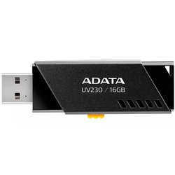 USB флеш накопитель ADATA 16GB UV230 Black USB 2.0 (AUV230-16G-RBK) ― 