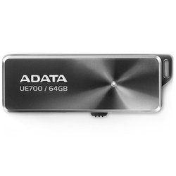 USB флеш накопитель ADATA 64GB UE700 Black USB 3.1 (AUE700-64G-CBK) ― 