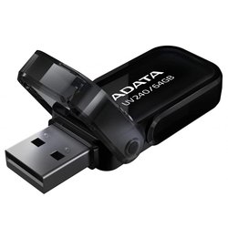 USB флеш накопитель ADATA 64GB UV240 Black USB 2.0 (AUV240-64G-RBK)