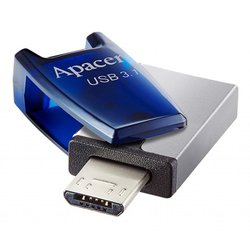 USB флеш накопитель Apacer 16GB AH179 Blue USB 3.1 OTG (AP16GAH179U-1)