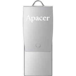 USB флеш накопитель Apacer 16GB AH730 Silver USB 2.0 OTG (AP16GAH730S-1) ― 