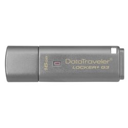 USB флеш накопитель Kingston 16GB DataTraveler Locker+ G3 USB 3.0 (DTLPG3/16GB) ― 