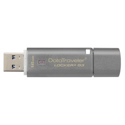 USB флеш накопитель Kingston 16GB DataTraveler Locker+ G3 USB 3.0 (DTLPG3/16GB)