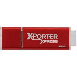 USB флеш накопитель Patriot 32GB Xporter Xpress Red Aluminium USB 2.0 (PSF32GXPXUSB) ― 