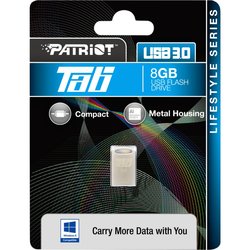 USB флеш накопитель Patriot 8GB Tab USB 3.0 (PSF8GTAB3USB)