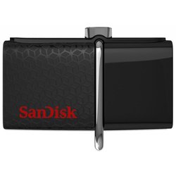 USB флеш накопитель SANDISK 32GB Ultra Dual Drive OTG Black USB 3.0 (SDDD2-032G-GAM46) ― 