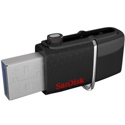 USB флеш накопитель SANDISK 32GB Ultra Dual Drive OTG Black USB 3.0 (SDDD2-032G-GAM46)