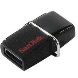 USB флеш накопитель SANDISK 32GB Ultra Dual Drive OTG Black USB 3.0 (SDDD2-032G-GAM46)