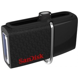 USB флеш накопитель SANDISK 64GB Ultra Dual Drive OTG Black USB 3.0 (SDDD2-064G-GAM46)
