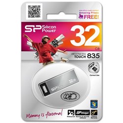 USB флеш накопитель Silicon Power 32GB Touch 835 USB 2.0 (SP032GBUF2835V1T)