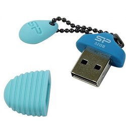 USB флеш накопитель Silicon Power 32GB Touch T30 Blue USB 2.0 (SP032GBUF2T30V1B)