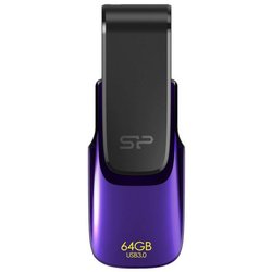 USB флеш накопитель Silicon Power 64Gb Blaze B31 Purple USB 3.0 (SP064GBUF3B31V1U)