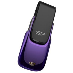 USB флеш накопитель Silicon Power 64Gb Blaze B31 Purple USB 3.0 (SP064GBUF3B31V1U)