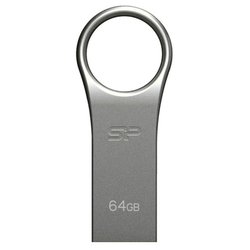 USB флеш накопитель Silicon Power 64GB Firma F80 Silver USB 2.0 (SP064GBUF2F80V1S) ― 
