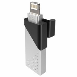 USB флеш накопитель Silicon Power 64GB xDRIVE Z50 USB3.1/Lightning (SP064GBLU3Z50V1S)