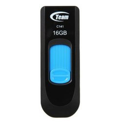 USB флеш накопитель Team 16GB C141 Blue USB 2.0 (TC14116GL01) ― 